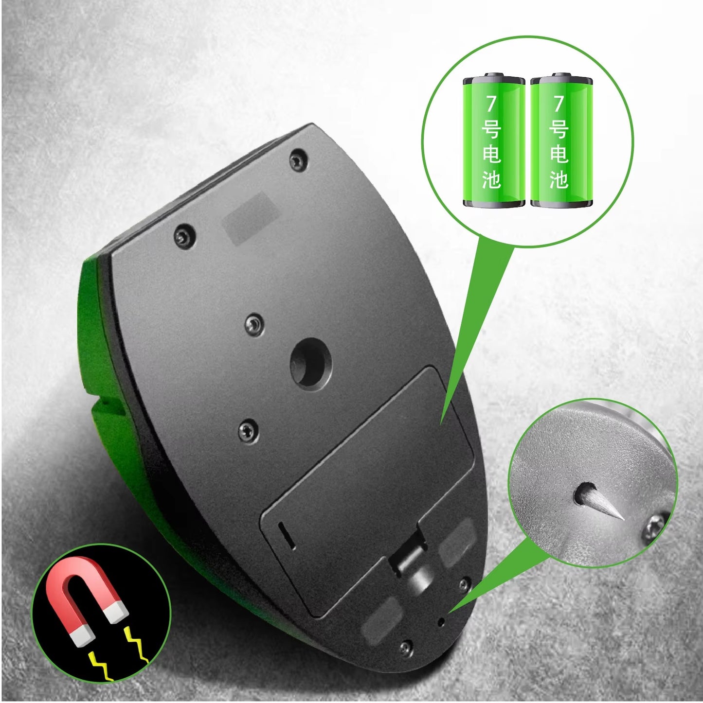 90 Degree Electronic Laser Ruler Mini Right Angle Infrared Level High Strong Light Fine Line Mini Straight Line