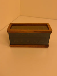 Infinity Mirror Candle Holder, Infinity Cube, Unique Tealight Holder, Wooden Candle Holder