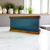 Infinity Mirror Candle Holder, Infinity Cube, Unique Tealight Holder, Wooden Candle Holder