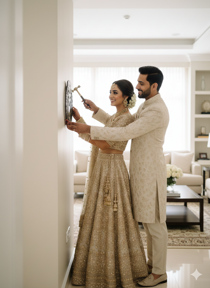 Wooden Wall Calendar Creative Round Wooden Concentric Calendar for Office Home School