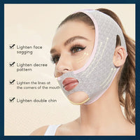 Beauty Face Sculpting Sleep Mask Double Chin Reducer V Shaped Slimming Face Mask  Reusable Facial Shaped up Lift Mask