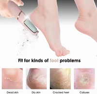 Electric Foot File Callus Remover Professional Wet & Dry Dead Skin Remover Foot Grinder Rasp Scraper Pedicure Tool for Foot Care