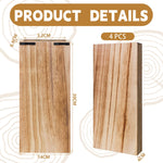 Home Decor Planters Indoor Hanging Mounted Wood Wall Holder Pots Vases