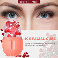 Cube Ice Roller Skin Care Eye Body Cooling Cheap Face Silicon Ice Roller Facial