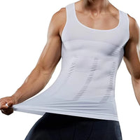 Mens Body Shaper Slimming Vest Compression Shaper Tank Top Shapewear Shirt for Men