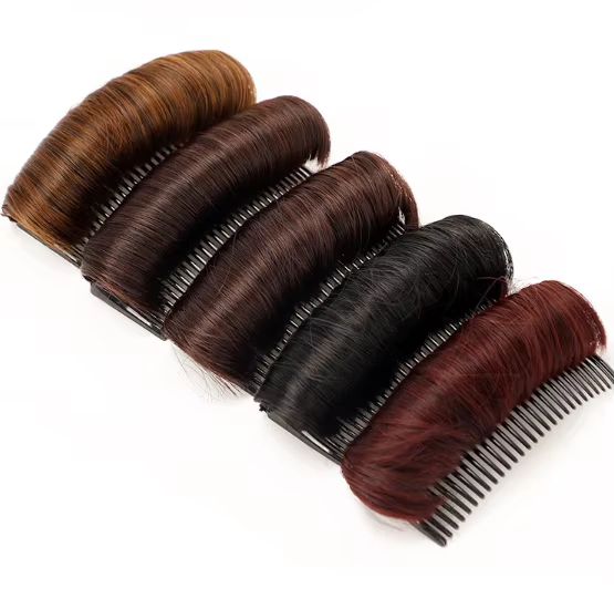 Fluffy Princess Styling Increased Hair Pad, Invisible Fluffy Volume Lift Hair Clip, Hair Bun DIY Invisible False Hair Clip