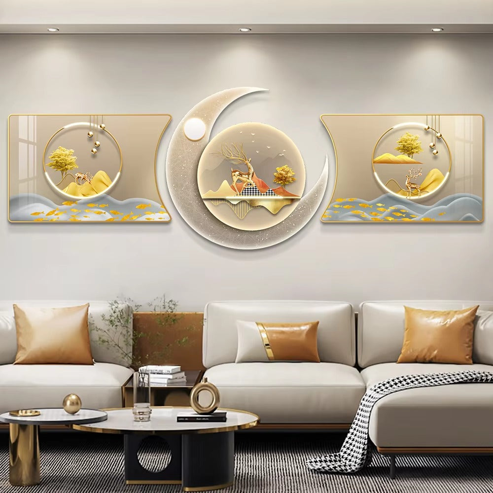 Modern Living Room Decoration HD Print Painting Landscape Acrylic Painting Wall Art Home Decoration