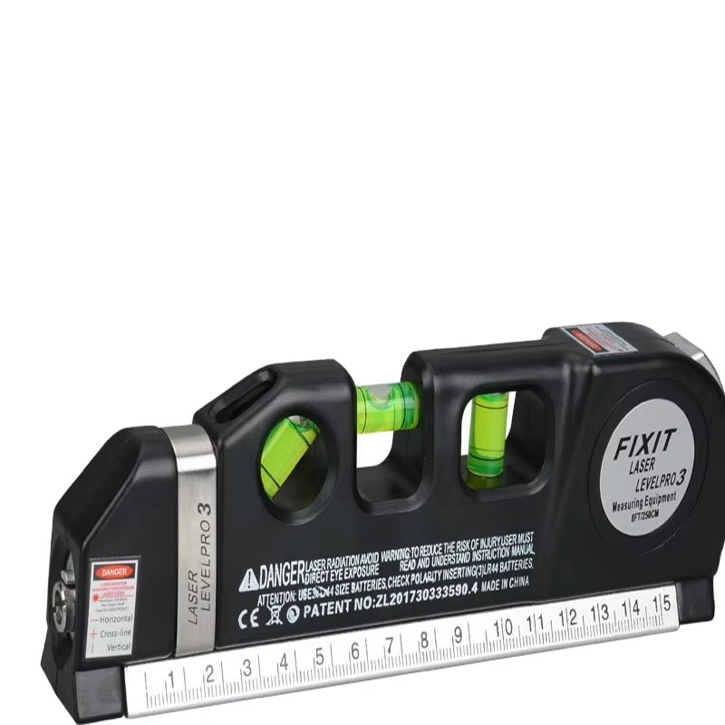 Laser Level Multifunctional Infrared Laser Marking Device Tape Measure With Magnetic Level
