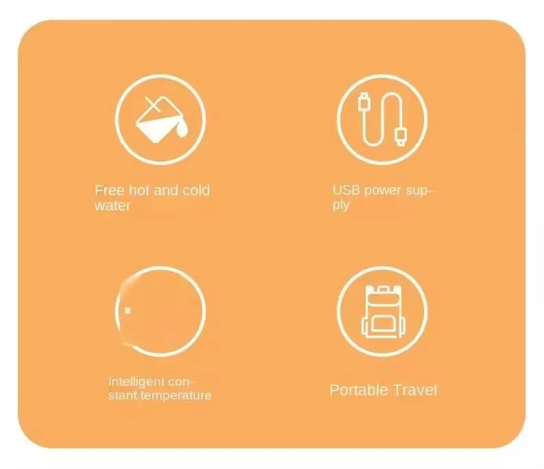 Electric Milk Bottle Warmer, Adjustable Household Baby Bottle Insulation Cover for Outdoor Use