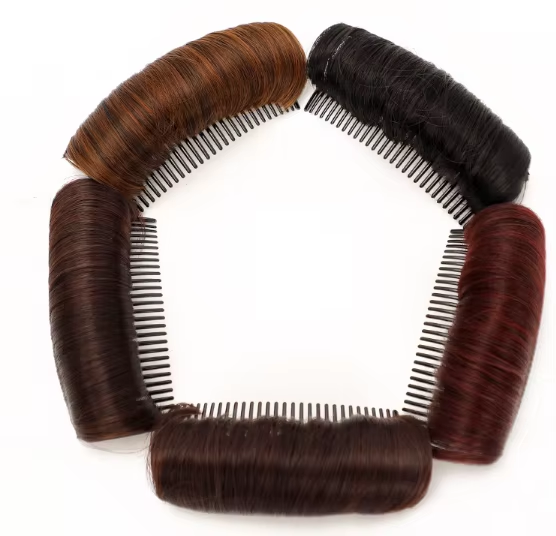 Fluffy Princess Styling Increased Hair Pad, Invisible Fluffy Volume Lift Hair Clip, Hair Bun DIY Invisible False Hair Clip