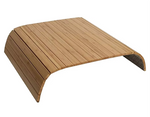 Bamboo Sofa Tray Table Foldable Bamboo Armrest Tray Couch Arm Table